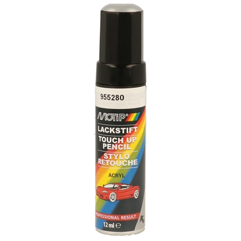 Imagine pentru produsul „RECIPIENT RETUS VOPSEA CU PENSULA KOMPAKT 955280 SILVER MET. 12 ML"
