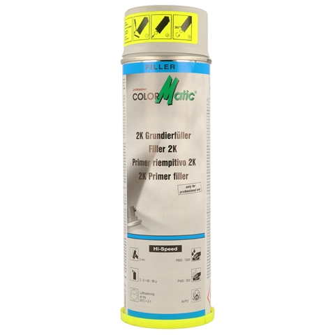 Imagine pentru produsul „SPRAY  RAPID 2KHISPEED PRIMER FILLER 500 ML"