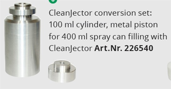 Imagine pentru produsul „CILINDRU PENTRU SERINGA DE UMPLUT SPRAY-URI-COLOR MATIC"