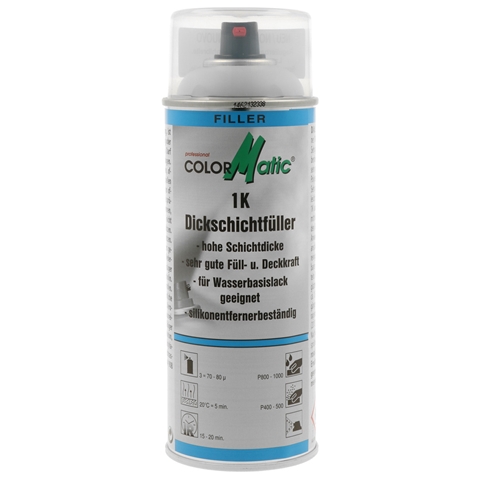 Imagine pentru produsul „FILLER 1K GRI 1K THICKFILM FILLER L. GREY 400 ML"