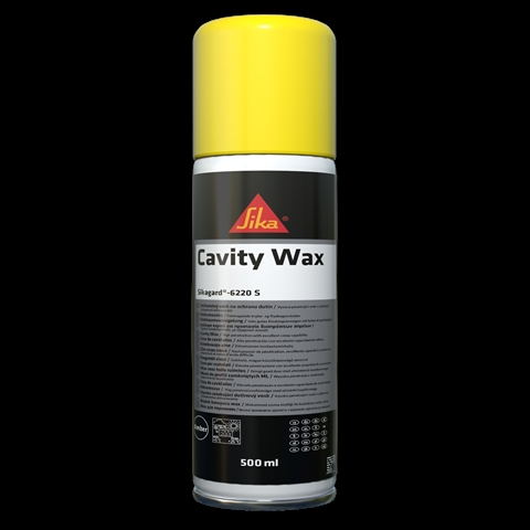 Imagine pentru produsul „SPRAY CEARA CAVITATI PROTECTIE CAROSERIE AMBER 500ML - SIKAGARD 6220S AMBER"