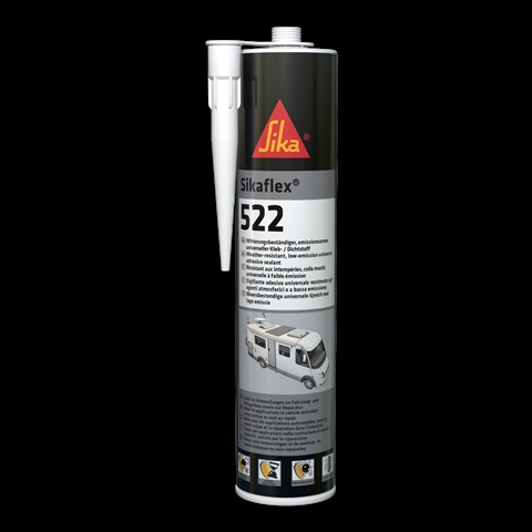 Imagine pentru produsul „ETANSANT POLIURETAN ALB 300ML - SIKAFLEX 522 CARAVAN WHITE"