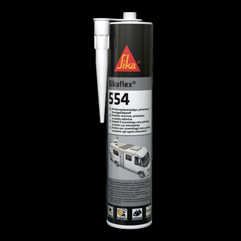 Imagine pentru produsul „ETANSANT POLIURETAN ALB 300ML - SIKAFLEX 554 CARAVAN WHITE"