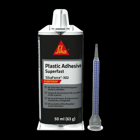 Imagine pentru produsul „ADEZIV REPARATII PLASTICE NEGRU 50ML - SIKAFORCE 302 BLACK"