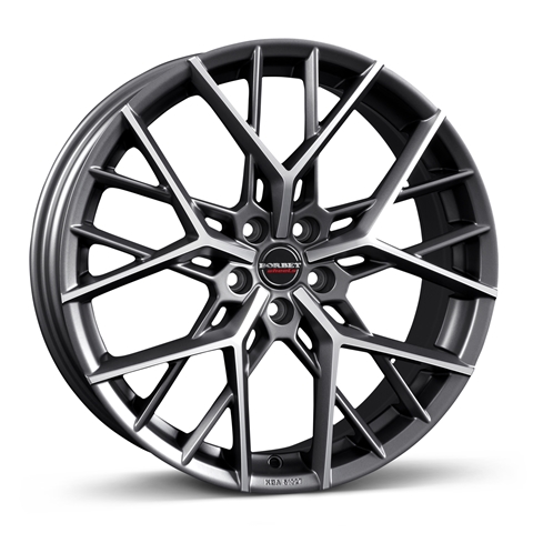 Imagine pentru produsul „JANTA 8JX18 5X112X66.7 ET30 BY 80830112566,7TPM TITAN POLISHED MATT"