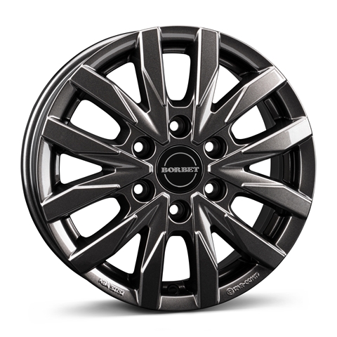 Imagine pentru produsul „JANTA 6.5JX16 6X130X84.1 ET54 CW6 65654130684,1MAG/T MISTRAL ANTHRACITE GLOSSY"