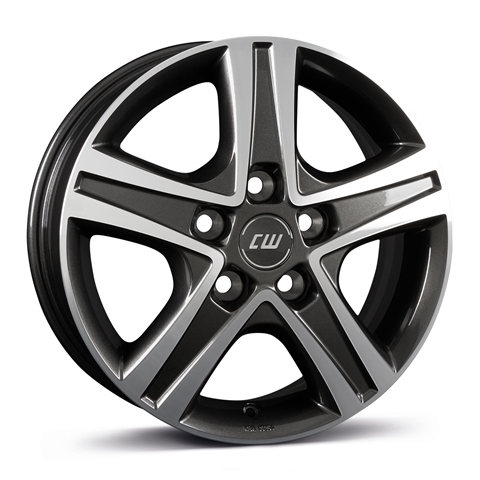 Imagine pentru produsul „JANTA 6JX15 5X118X71.1 ET68 CWD 60568118571,1MAGP/T MISTRAL ANTHRACITE GLSSY POLISH"