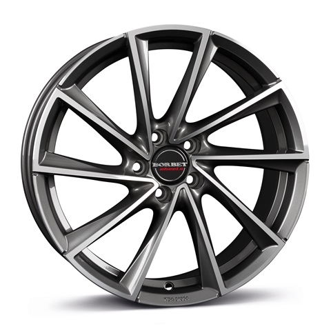 Imagine pentru produsul „JANTA 8JX18 5X114.3X72.5 ET40 VTX 80840114,3572,5GP GRAPHITE POLISHED"