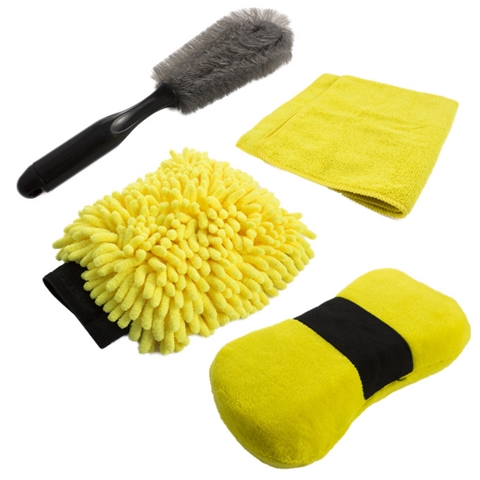Imagine pentru produsul „SET BURETE CU MICROFIBRE SI PERIE"
