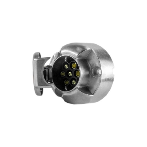 PRIZA METALICA REMORCA 7 PIN 12V