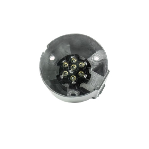 PRIZA METALICA REMORCA 7 PIN 12V