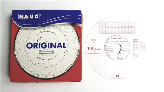 Imagine pentru produsul „SET 100 DIAGRAME TAHOGRAF COMBI 140KM HAUG"