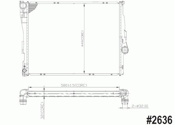 Imagine pentru produsul „RADIATOR NBB ENTEREX"
