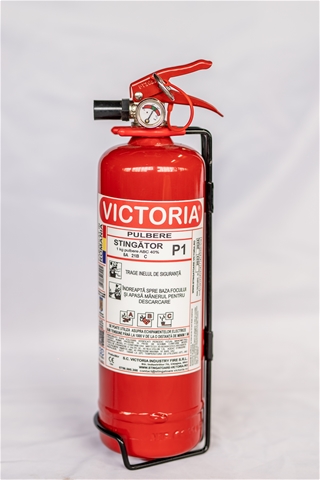 Imagine pentru produsul „EXTINCTOR TIP P1 CU PULBERE SI MANOMETRU 1KG VICTORIA"