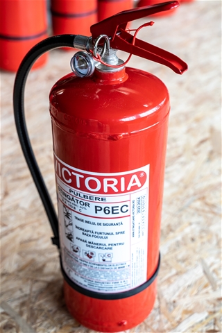 EXTINCTOR TIP P6 CU PULBERE SI MANOMETRU 6KG VICTORIA