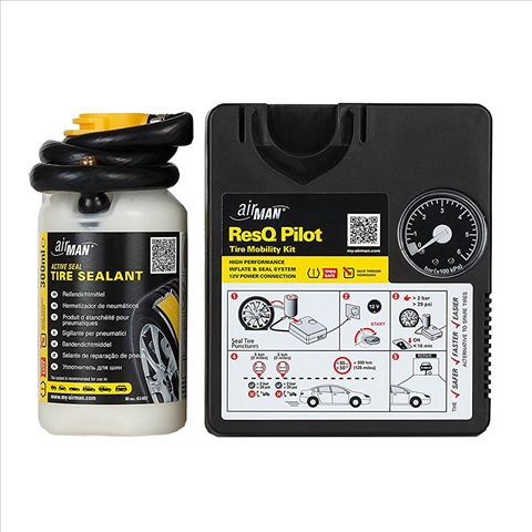 Imagine pentru produsul „KIT REPARAT PANA COMPRESOR+SOLUTIE ETANSARE AUTO RESQ PILOT AIRMAN"
