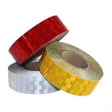 1 ROLA 50M BANDA REFLECT ALBA, CONTINUA, PT SUPRAF RIGIDA AVERY DENNISON-SUA