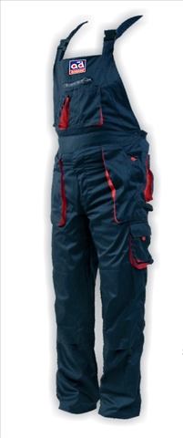 SALOPETA AD GARAGE, BLEUMARIN, CU BUZUNARE APLICATE, PERSONALIZATA PRIN BRODERIE AD 54