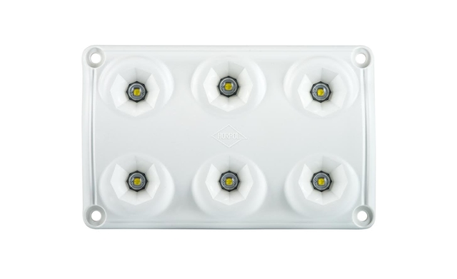 Imagine pentru produsul „LUMINA INTERIOR DREPTUNGHIULARA, 6 LEDURI, 990 LUMENI, 5000K - HORPOL"