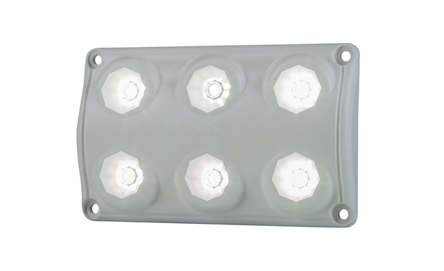 LUMINA INTERIOR DREPTUNGHIULARA, 6 LEDURI, 990 LUMENI, 5000K - HORPOL