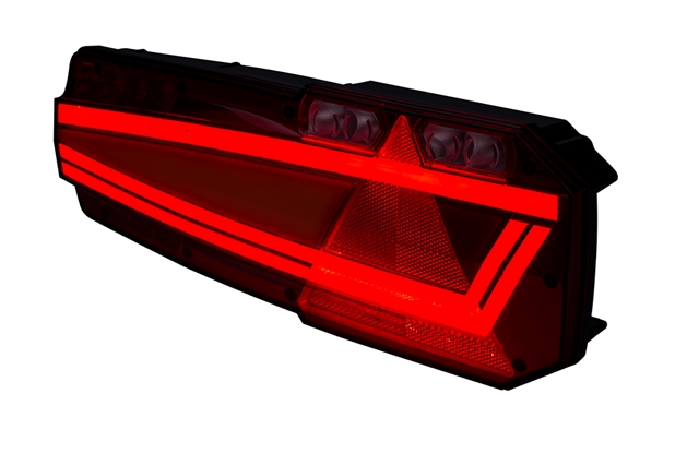 LAMPA SPATE DREAPTA MODEL MAVIC, 6 FUNCTII, 91 DE LEDURI - HORPOL