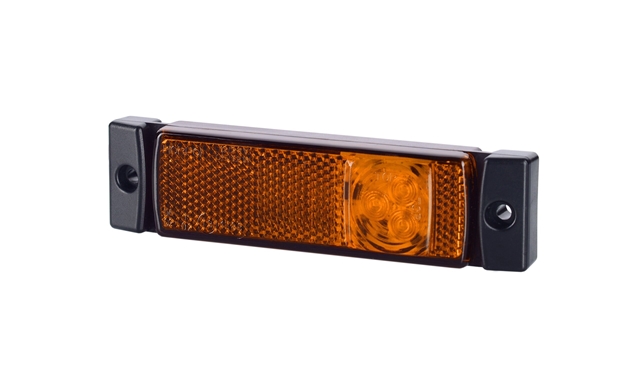 LAMPA LATERALA UNIVERSALA CU REFLECTORIZANT, 3 LEDURI - HORPOL
