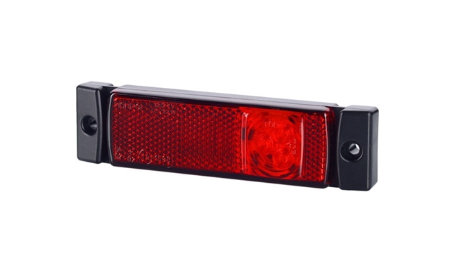 LAMPA UNIVERSALA ROSIE, SPATE, 3 LEDURI, CU REFLECTORIZANT - HORPOL