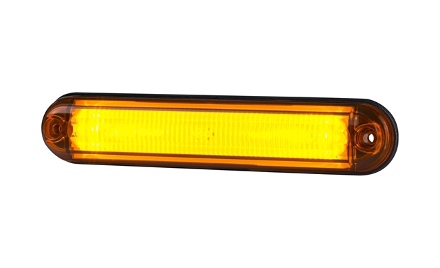 LAMPA LATERALA UNIVERSALA PORTOCALIE, TIP SLIM, 6 LEDURI - HORPOL