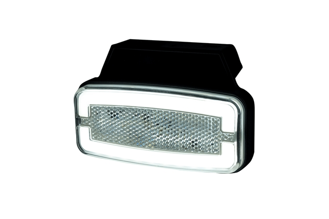 LAMPA FATA UNIVERSALA ALBA CU REFLECTORIZANT, VERSIUNE NEON, 24 LEDURI - HORPOL