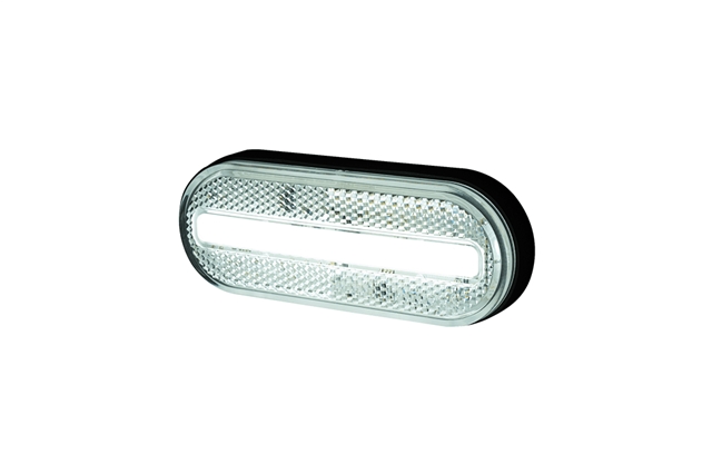 LAMPA FATA UNIVERSALA ALBA CU REFLECTORIZANT, VERSIUNE NEON, 12 LEDURI - HORPOL