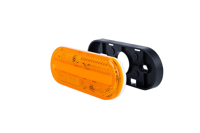 LAMPA FATA UNIVERSALA ALBA CU REFLECTORIZANT, VERSIUNE NEON, 12 LEDURI - HORPOL