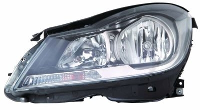 BZ C-CLAS W204,S204 2011-ON HEAD LAMP RH ELEC W,MTR BLACK H7,H7 CSNBB