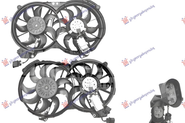 Imagine pentru produsul „VENTILATOR AUDI A6 04-08  - A.M."