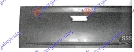 Imagine pentru produsul „HAYON ISUZU P/U D-MAX 07-13 - GBG A.M."