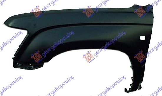 Imagine pentru produsul „ARIPA FATA ST (FARA LOCAS ANTENA) TOYOTA HI-LUX 2WD/4WD 01-05 - GBG A.M."