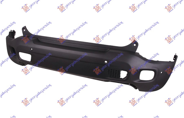 Imagine pentru produsul „BARA SPATE JEEP RENEGADE 14-18 - GBG A.M."
