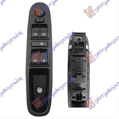Imagine pentru produsul „BUTON MACARA ST (16 PINI) FIAT PUNTO EVO 09-12 - GBG A.M."