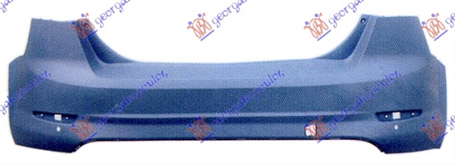 Imagine pentru produsul „BARA SPATE CU 2 G. SENZ. PARCARE MODEL SEDAN FORD MONDEO 11-14 - GBG A.M."