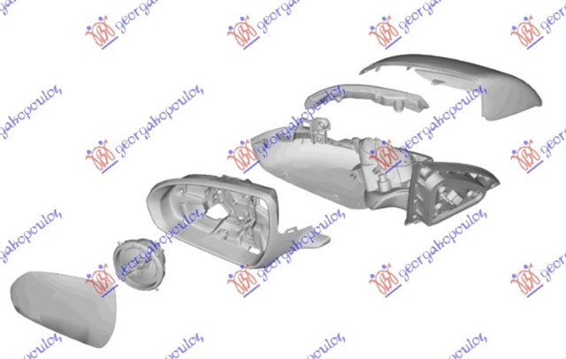 SEMNAL OGL ST HYUNDAI I30 HATCHBACK/TOURER 17-20 - GBG A.M.