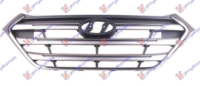 Imagine pentru produsul „GRILA CROMATA CU ORNAMENT CROM HYUNDAI TUCSON 15-18 - GBG A.M."