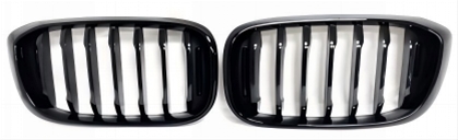 Imagine pentru produsul „GRILA RADIATOR DR - NEGRU LUCIOS - A.M."