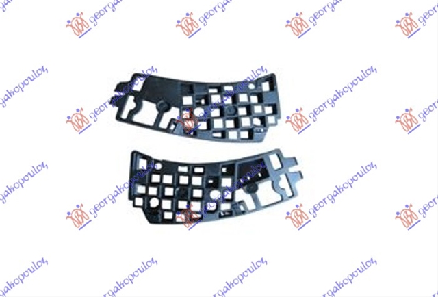 Imagine pentru produsul „SET INTARITURI LATERALE VERTICALE STGDR LA BARA FATA- PEUGEOT 3008 13-16 - GBG A.M."