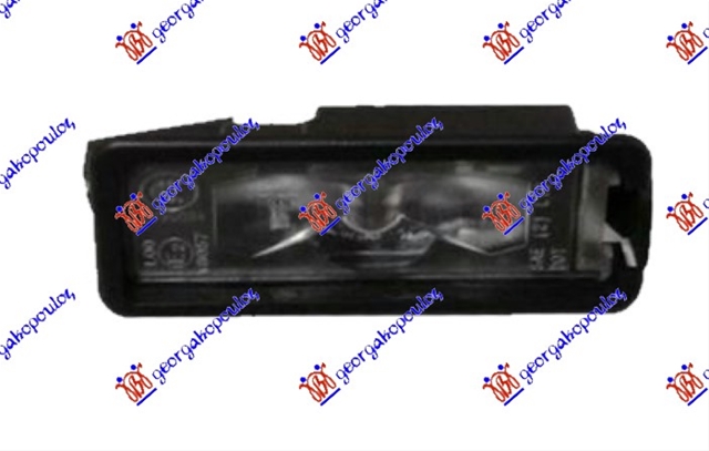 LAMPA LED NUMAR INMATRICULARE STANGA/DREAPTA. - VAG VW PASSAT 19- - GBG A.M.