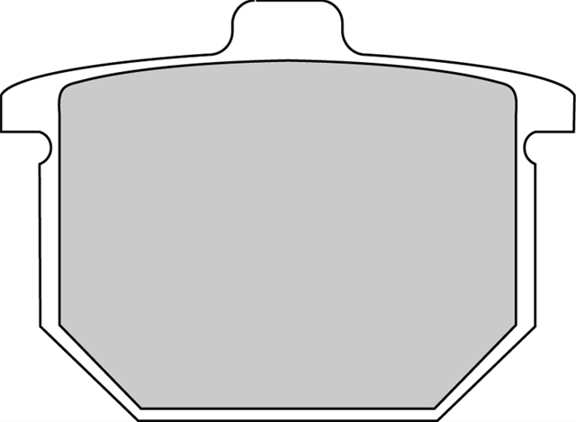 Imagine pentru produsul „SET PLACUTE FRANA ORGANICE - FERODO RACING"