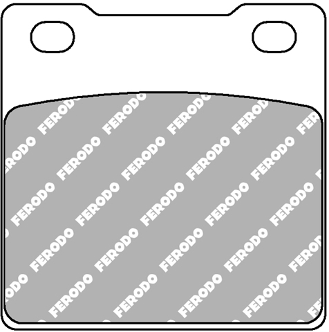 Imagine pentru produsul „SET PLACUTE FRANA ORGANICE - FERODO RACING"