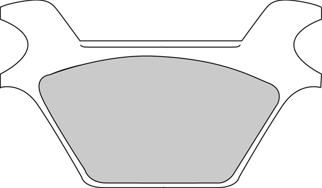 Imagine pentru produsul „SET PLACUTE FRANA ORGANICE - FERODO RACING"