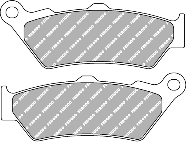 SET PLACUTE FRANA SINTERED - FERODO RACING