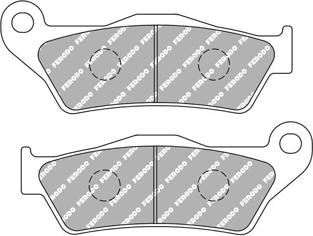 Imagine pentru produsul „SET PLACUTE FRANA SINRIZATE OFF ROAD - FERODO RACING"