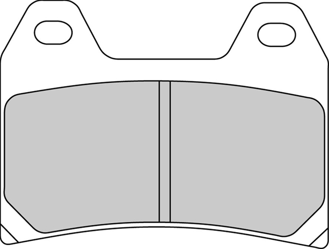 SET PLACUTE FRANA RACING - FERODO RACING