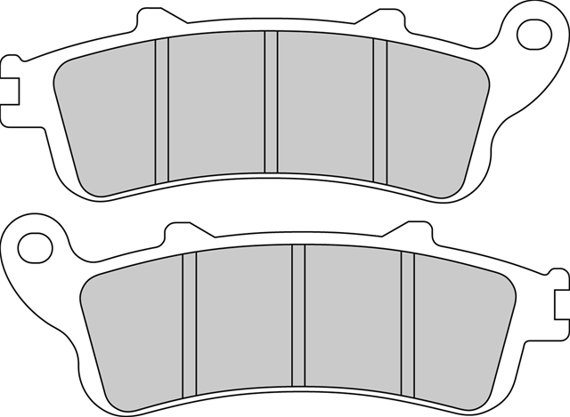 Imagine pentru produsul „SET PLACUTE FRANA ORGANICE - FERODO RACING"